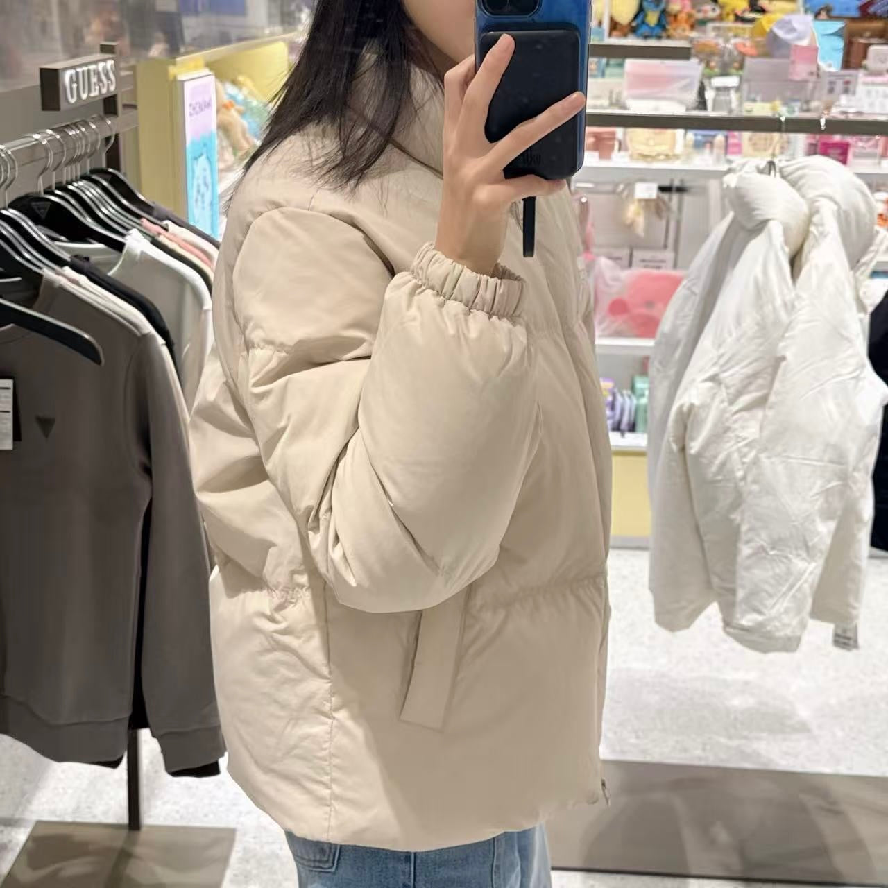 韓國 Guess Uni Basic Puffer Jumper (鴨絨)【GU023】