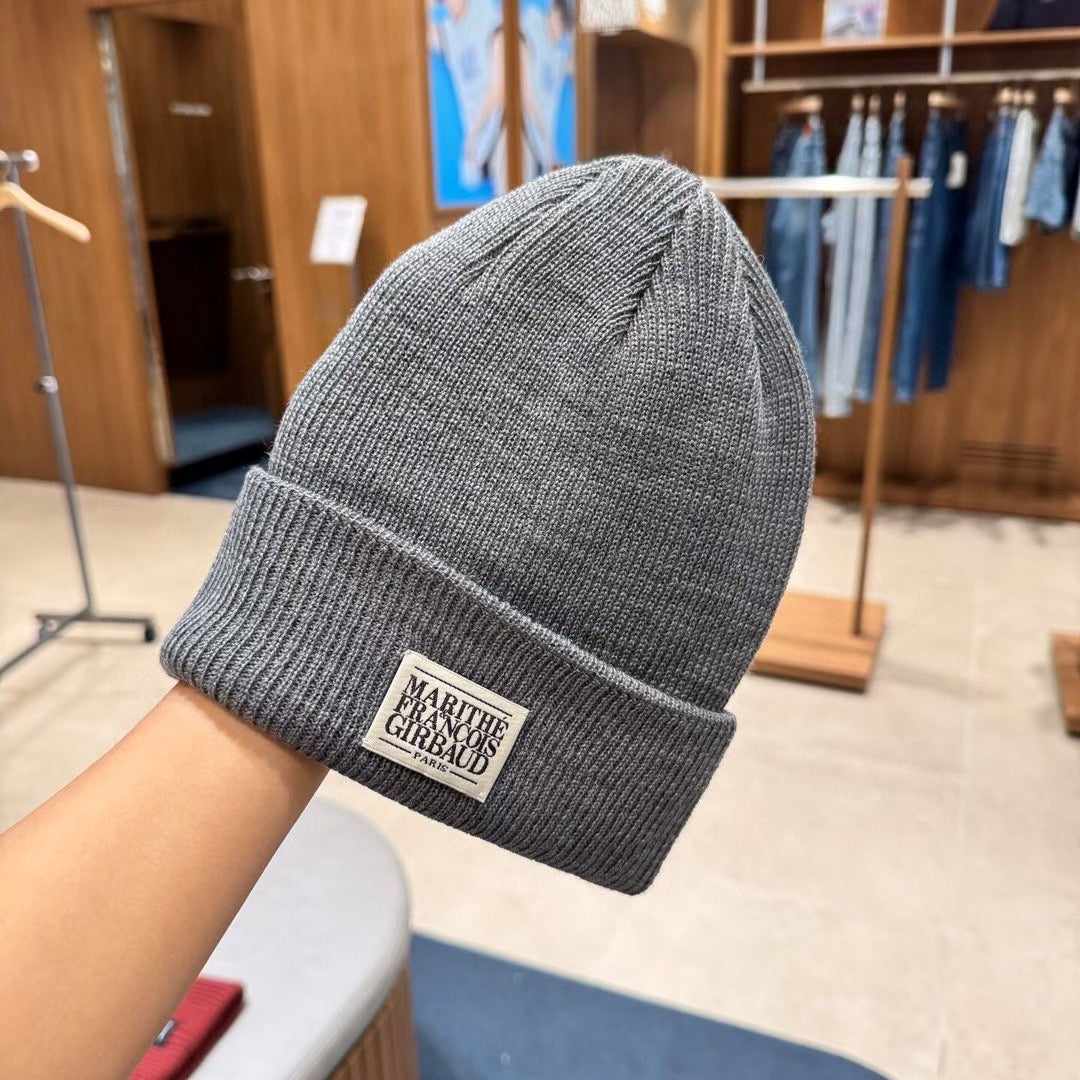 韓國 Marithe Francois Girbaud CLASSIC LOGO BEANIE【MF338】