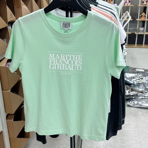 【現貨】韓國 Marithe Francois Girbaud T-Shirt(獨家款)【LL011】