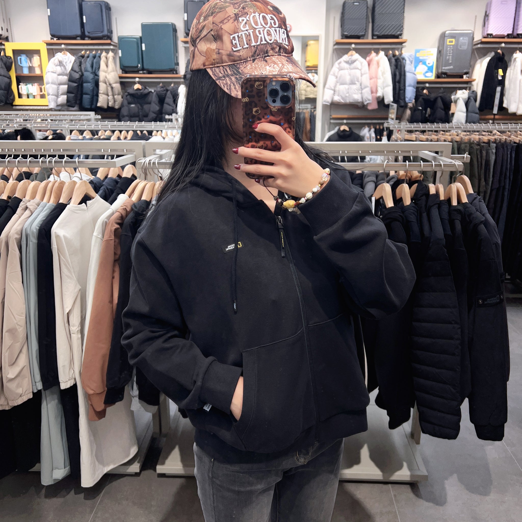 韓國 National Geographic Women's Aporia Training Hoodie【NG225】