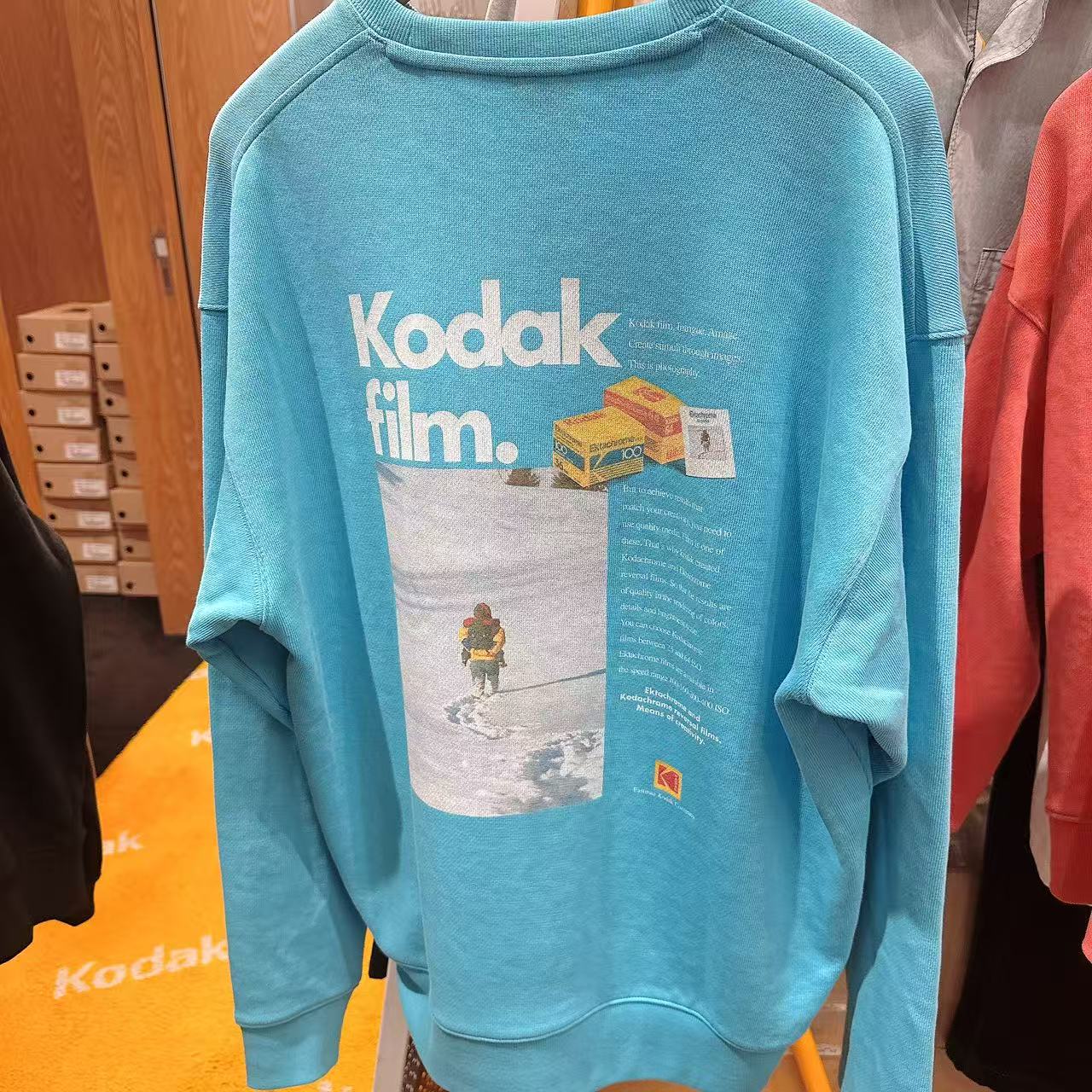 韓國 Kodak Scenery Graphic Man to Man【KK034】