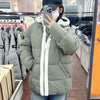 韓國 National Geographic Women's Larousse Cozy Duck Down Mid-Length Hooded Down Jumper (鴨絨)【NG362】