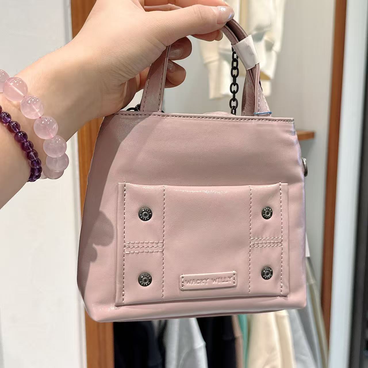 韓國 Wacky Willy Women's Chain Mini Bag【WW049】