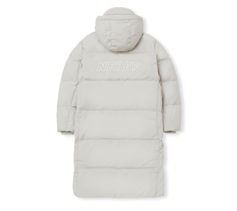 韓國 Nerdy Solid Long Down Jacket【NY001】