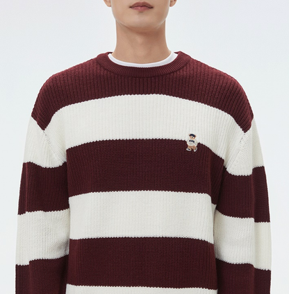 韓國 SPAO Striped Sweater【SP219】