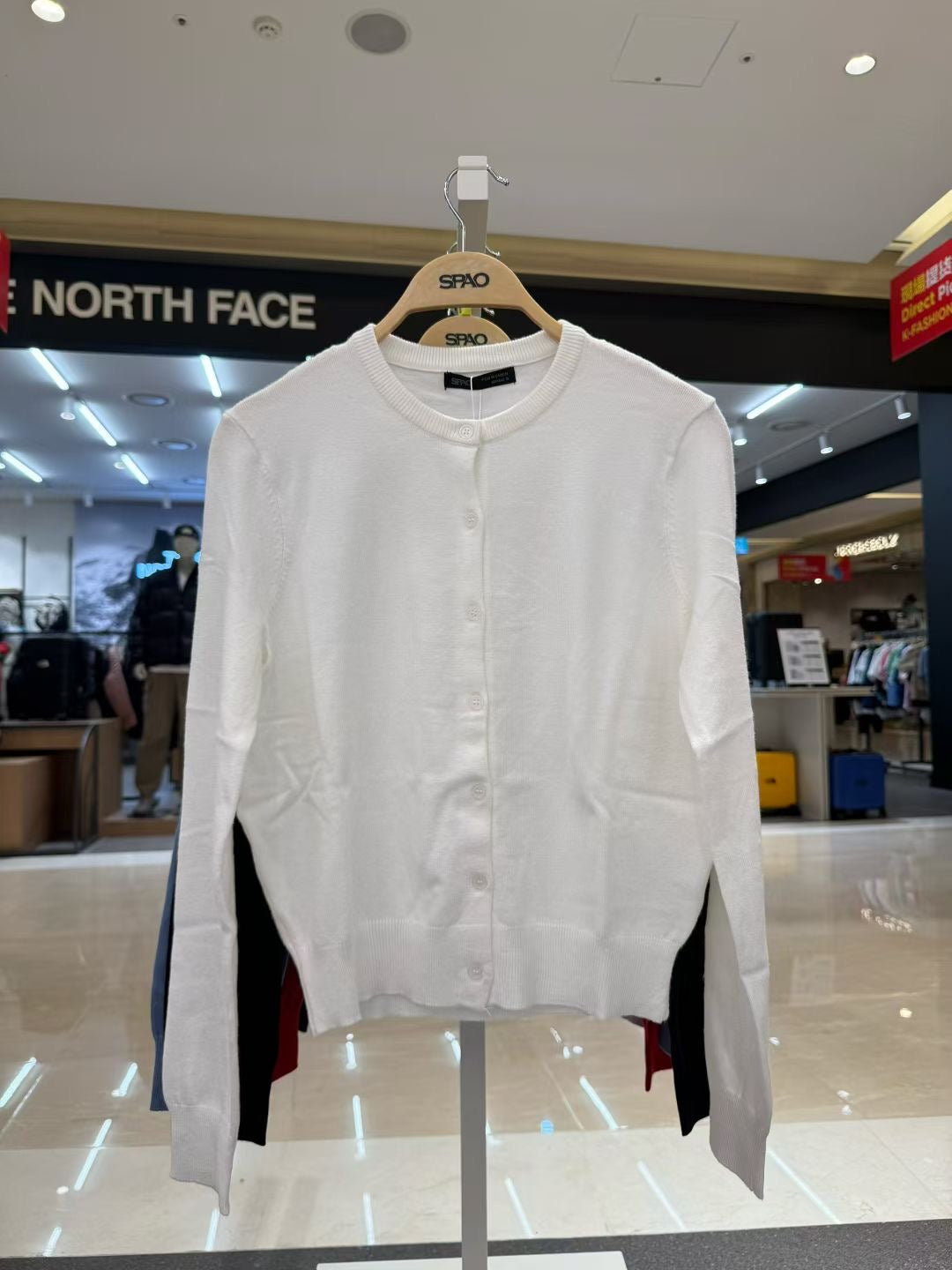 韓國 SPAO Round Neck Cardigan【SP198】