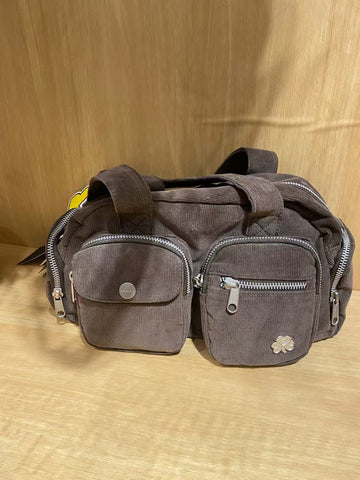 韓國 Mark Gonzales Women's Club Corduroy Crossbody Bag【MG117】