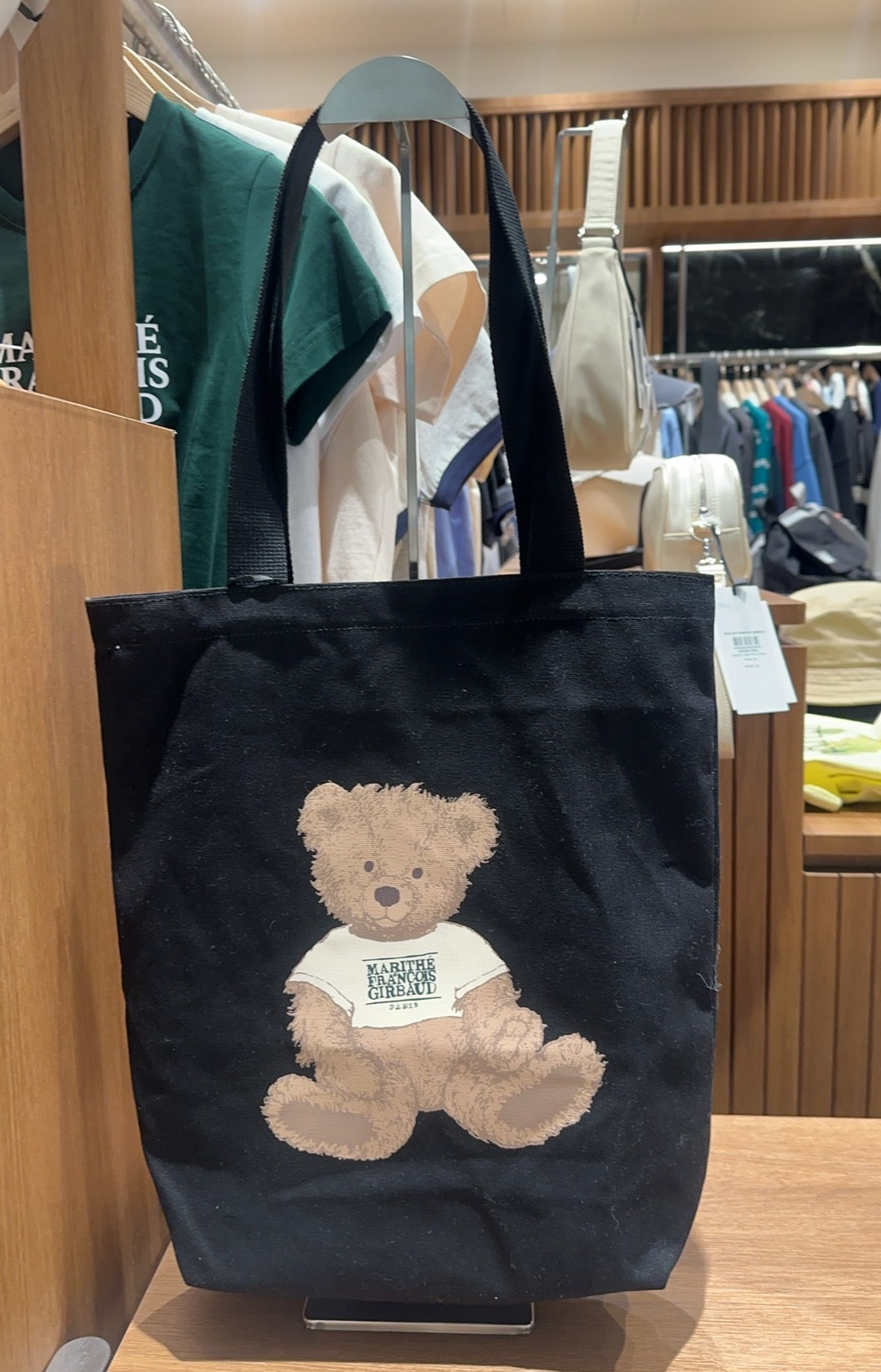 韓國 Marithe Francois Girbaud DOODLE BEAR ECO BAG【MF416】