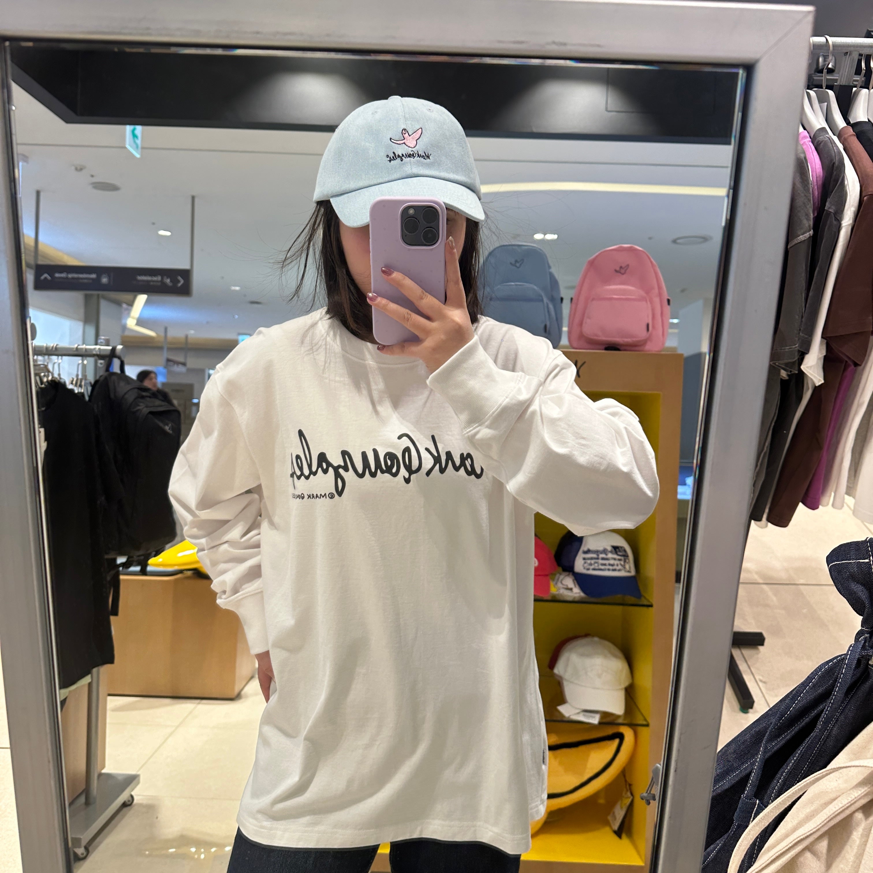 韓國 Mark Gonzales Sign Logo Long Sleeve T-Shirt【MG120】