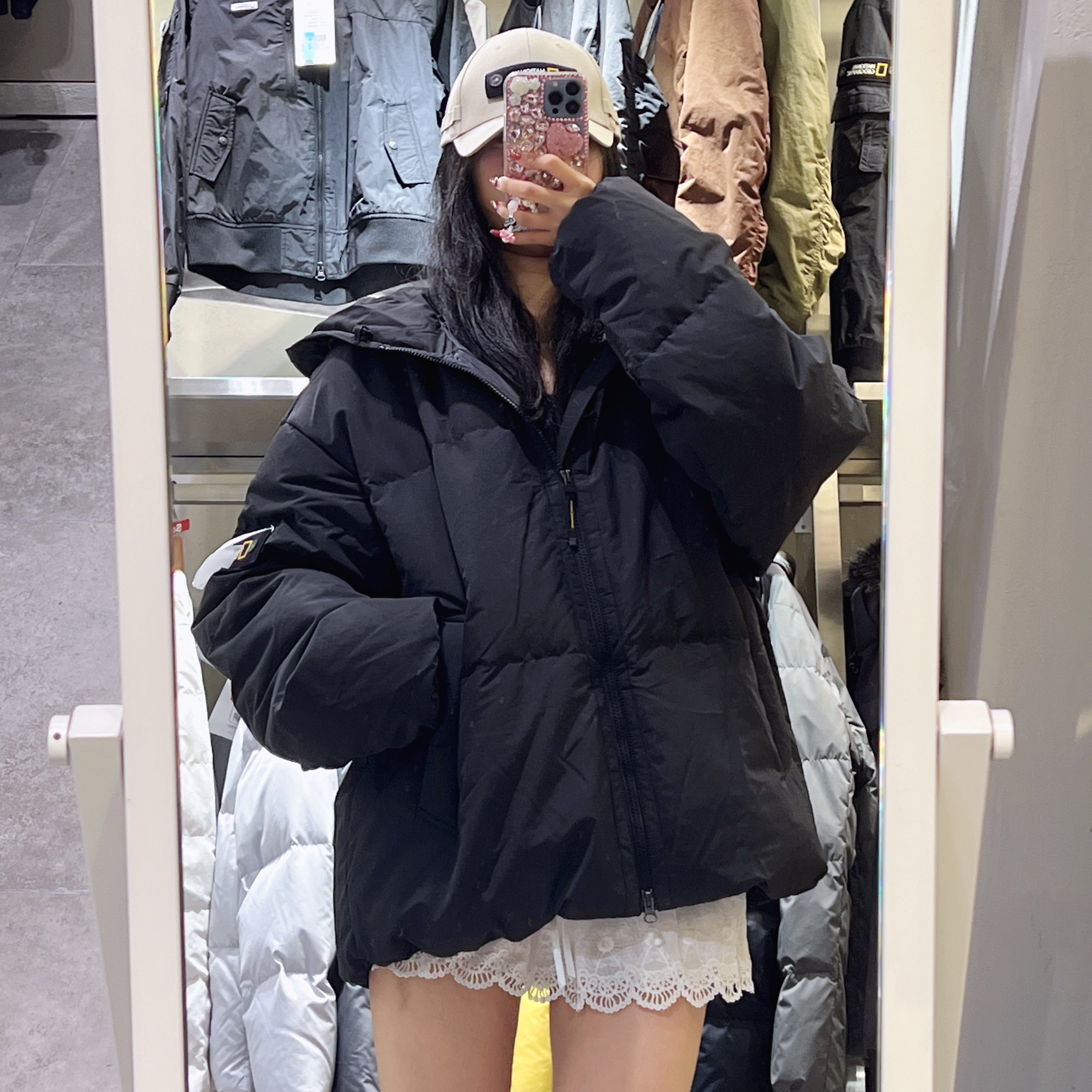 韓國 National Geographic Hooded Heron Down Jumper鵝絨【NG820】