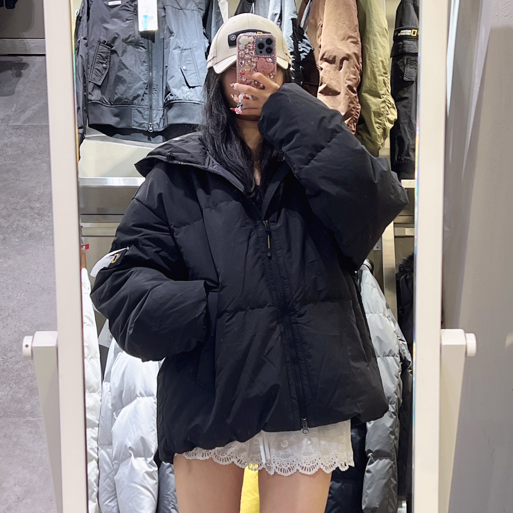 韓國 National Geographic Hooded Heron Down Jumper鵝絨【NG820】