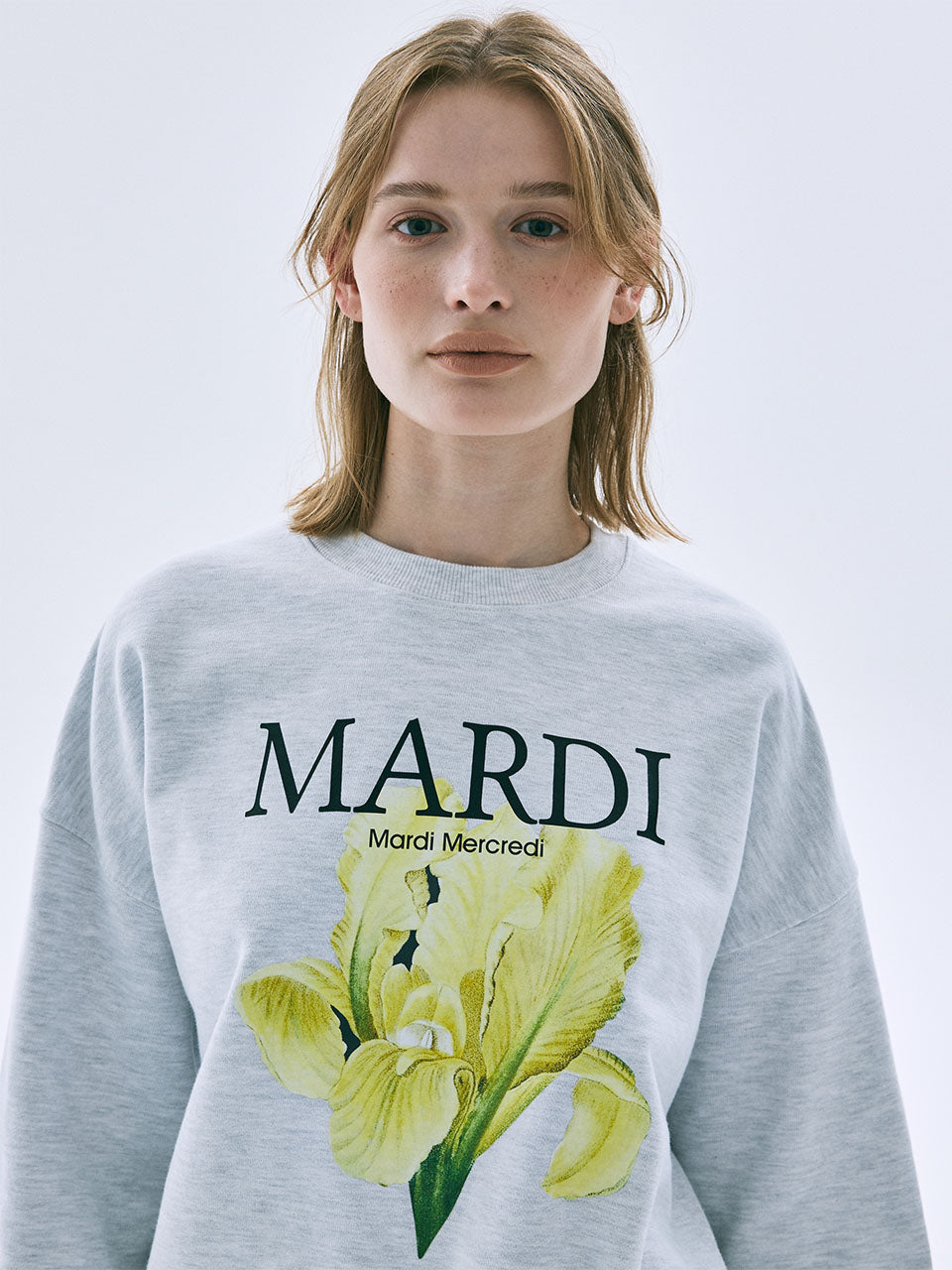 韓國 Mardi Mercredi Sweatshirt Lilies 06【MM279】