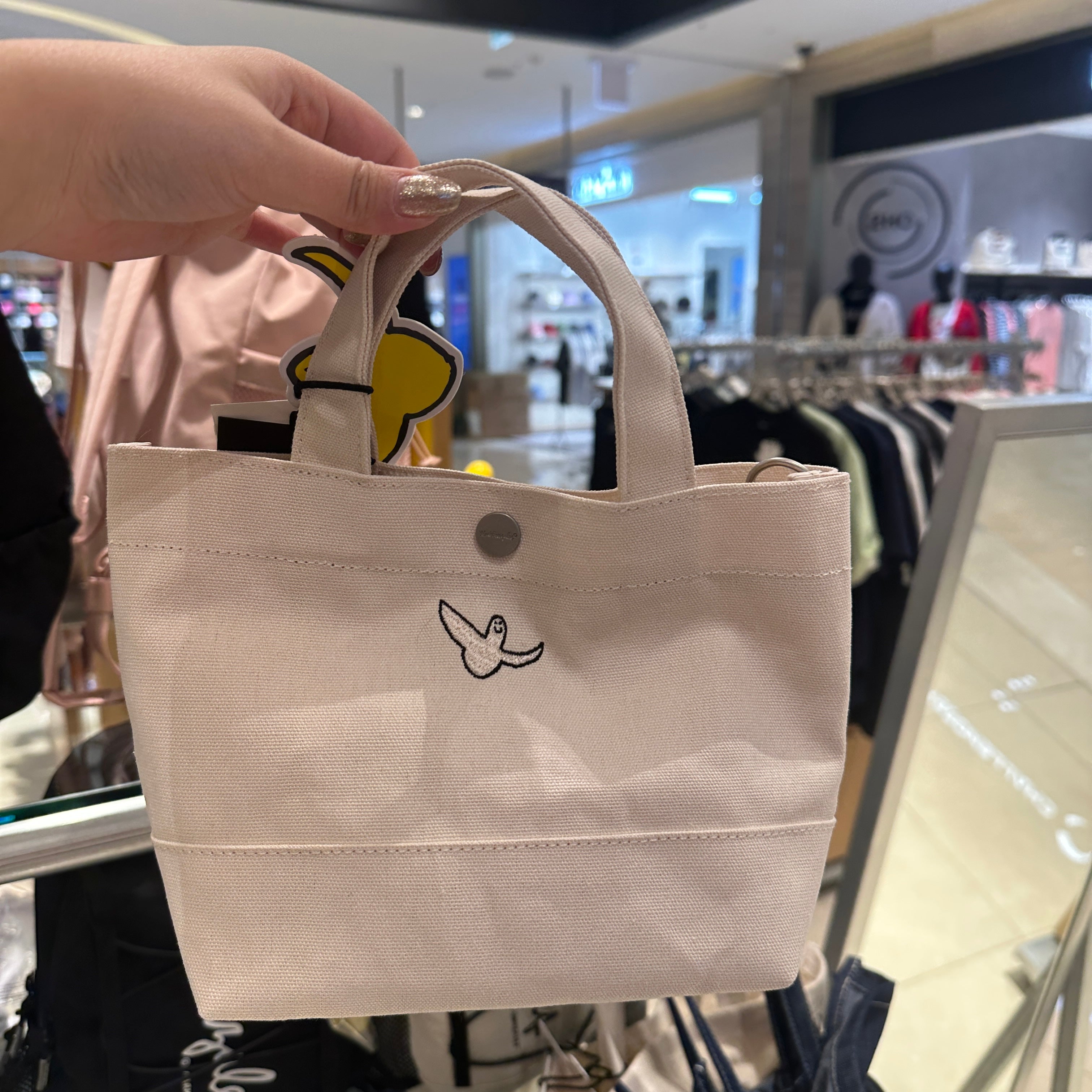 韓國 Mark Gonzales Angel Canvas Mini Eco Crossbody Bag【MG139】