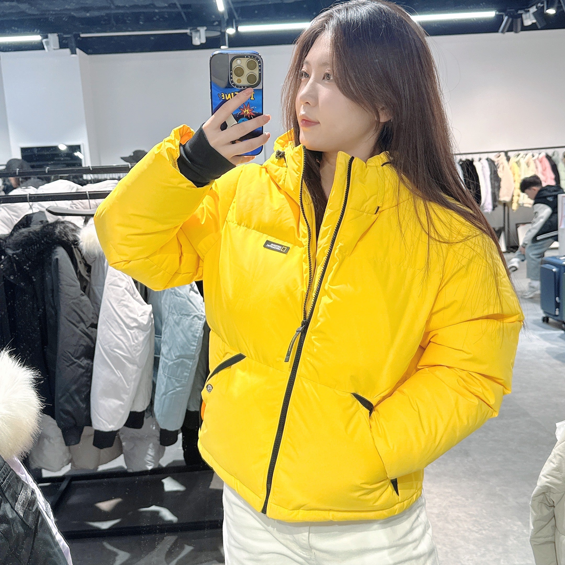 韓國 National Geographic Golden Mall Uni Short-Length Duck Down Jumper (鴨絨)【NG116】