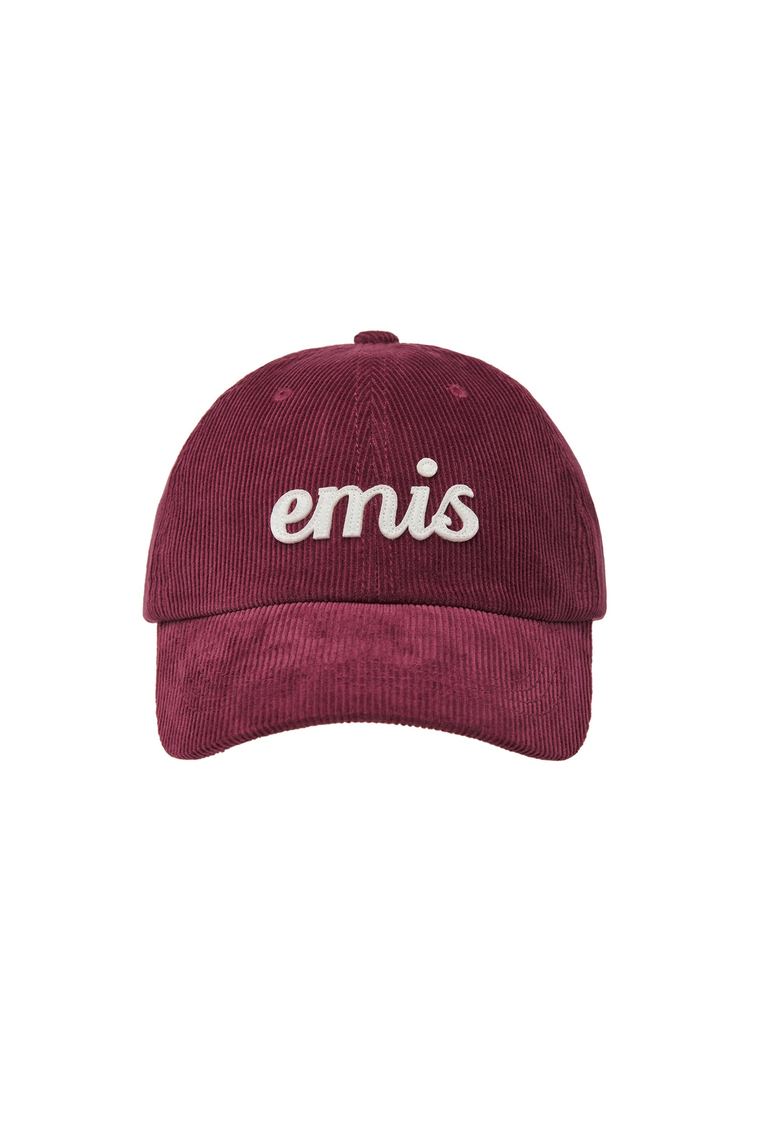 韓國 EMIS APPLIQUE CORDUROY BALL CAP【ES078】