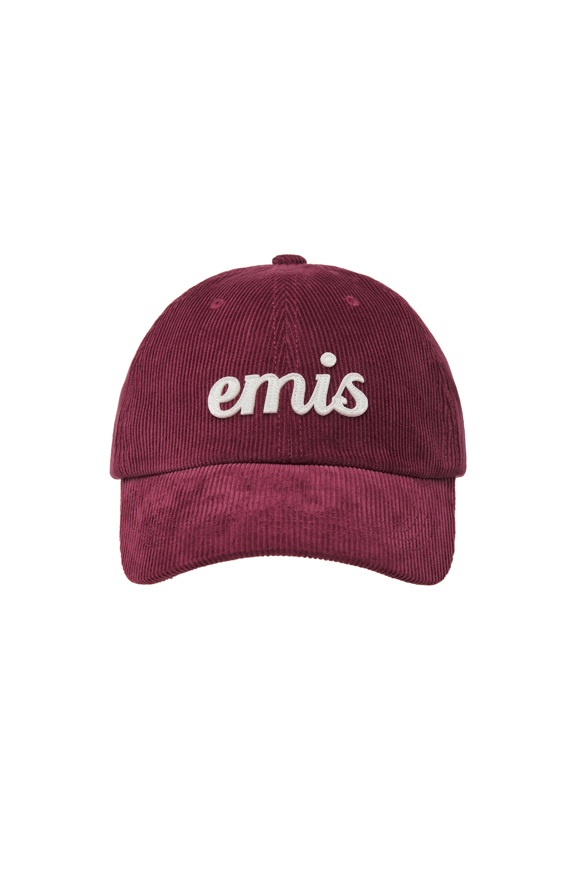 韓國 EMIS APPLIQUE CORDUROY BALL CAP【ES078】