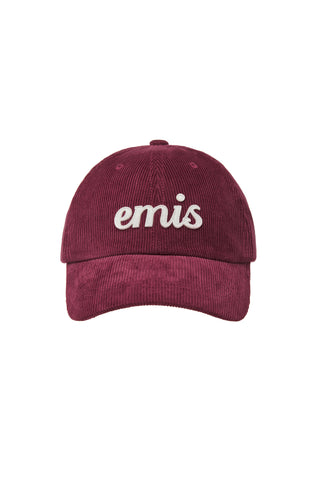 韓國 EMIS APPLIQUE CORDUROY BALL CAP【ES078】