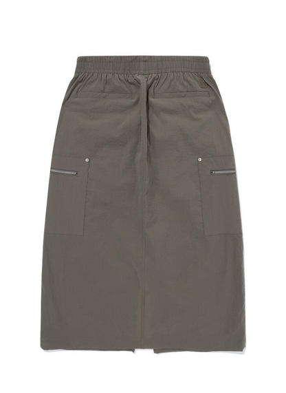 韓國 BBC W Layered Front Slit Skirt【BC123】