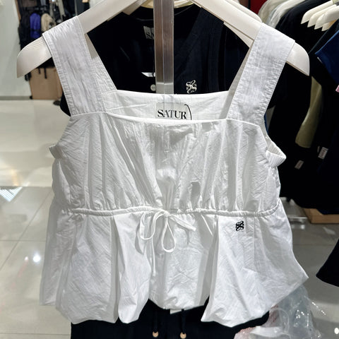 韓國 Satur Casual Suspender Skirt【SR109】