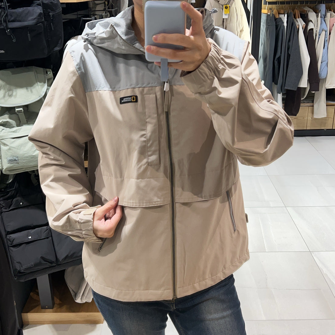 韓國 National Geographic 2-Layer Windproof Jumper【NG276】