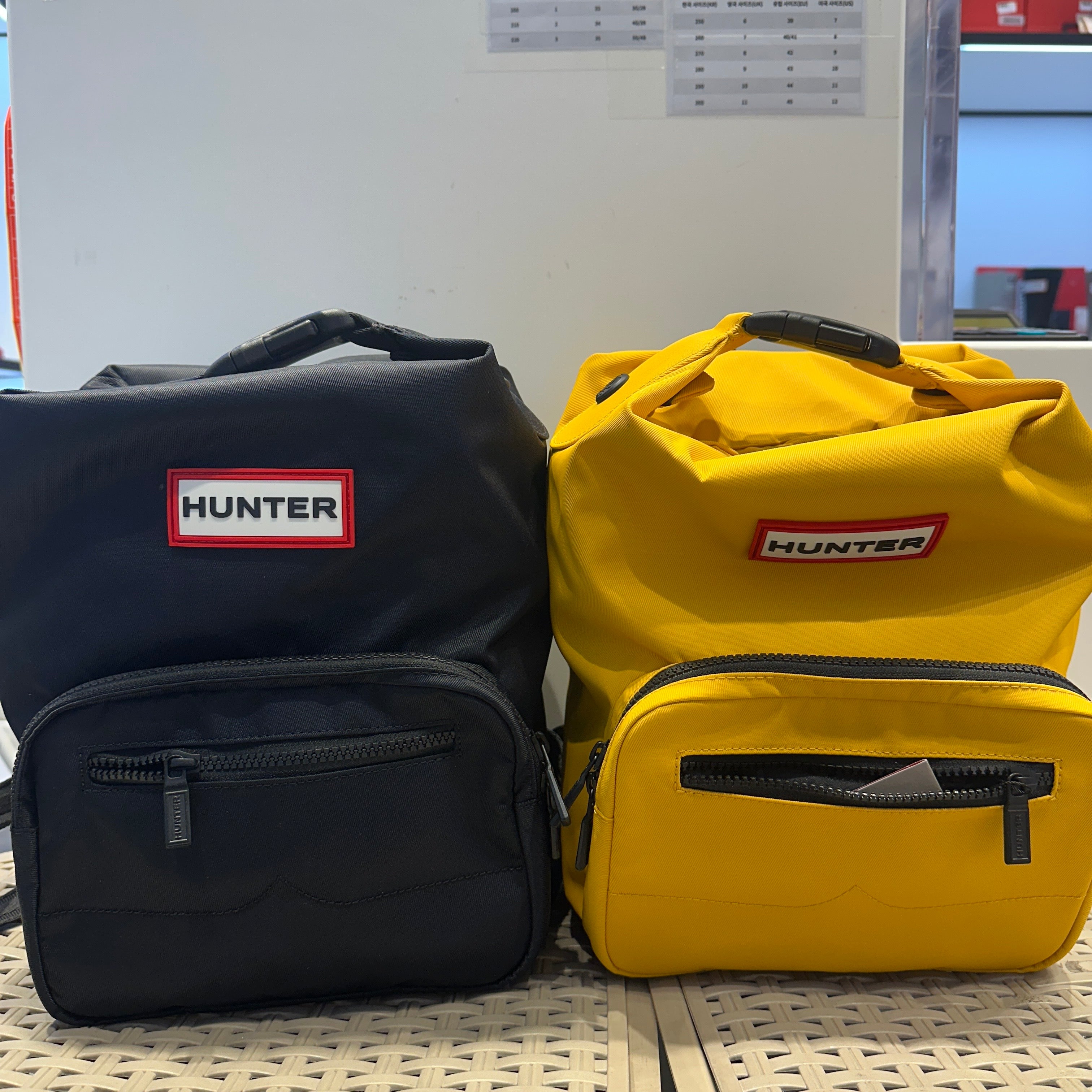 韓國 Hunter Pioneer Nylon Top Clip Mini Backpack防水【HR040】