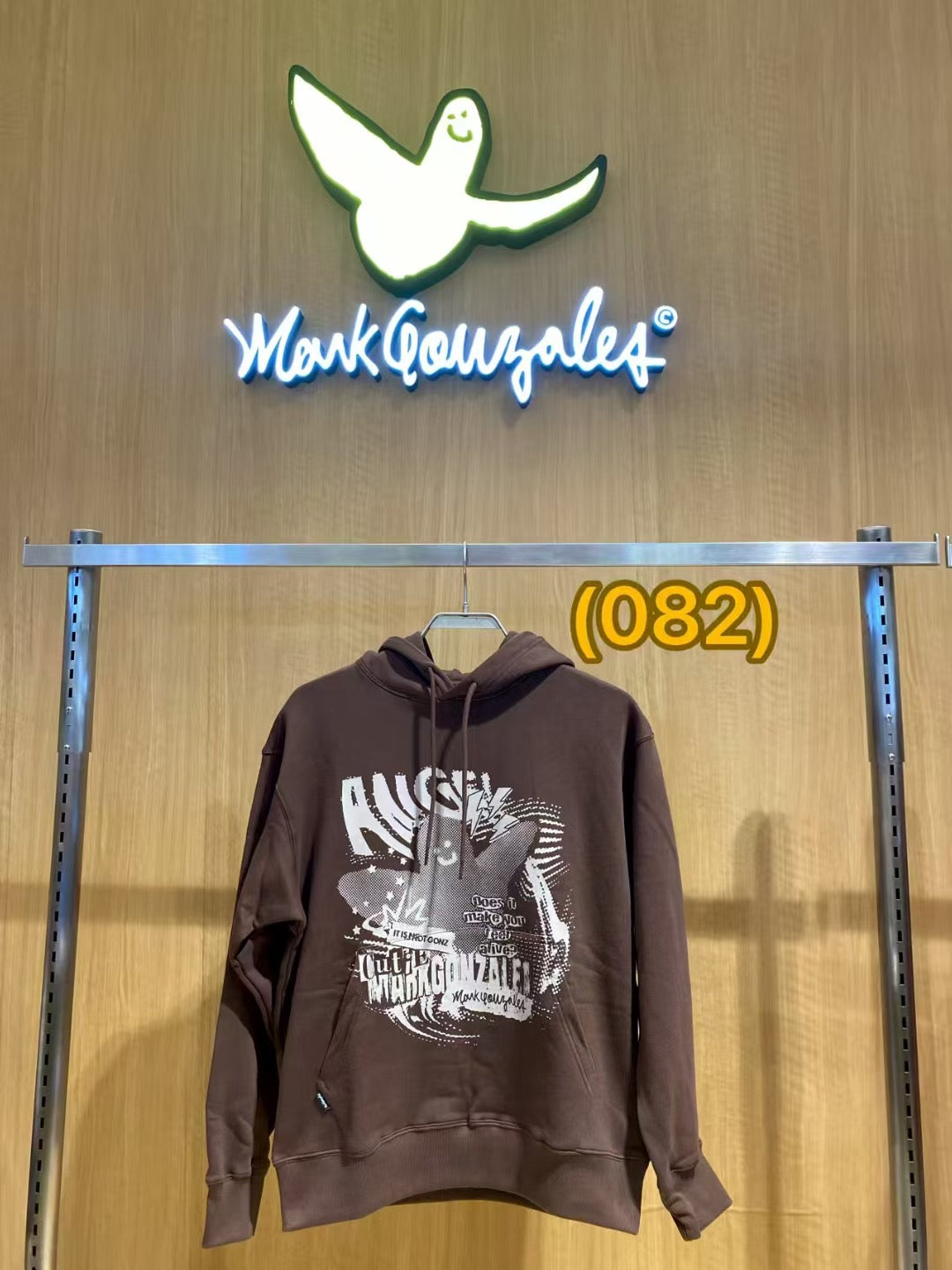 韓國 Mark Gonzales Angel Collage Graphic Sweat Hoodie【MG121】