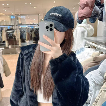 韓國 Discovery Corduroy Ball Cap【DY117】