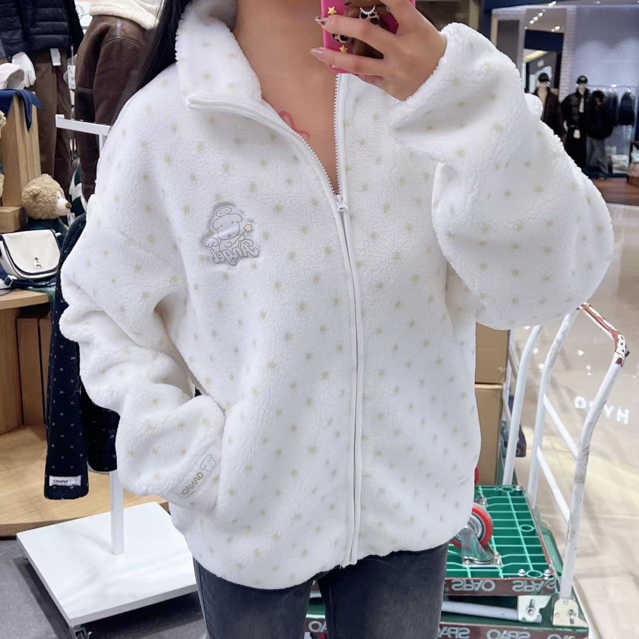 韓國 SPAO Angel and Demon Dumble Fleece【SP306】