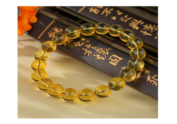 琥珀藍珀圓珠手串【SE674】