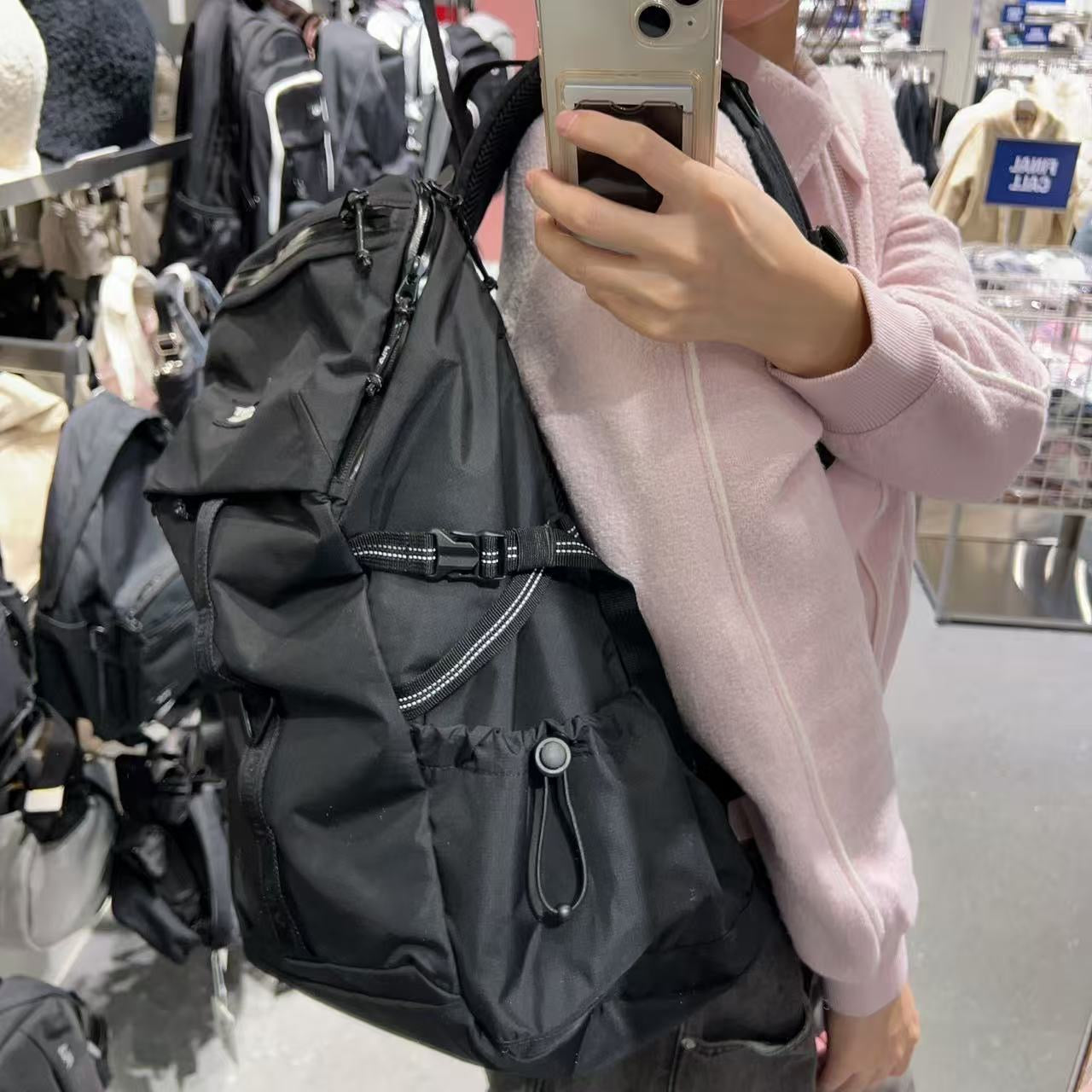 韓國 FILA Webbing Backpack【FA099】