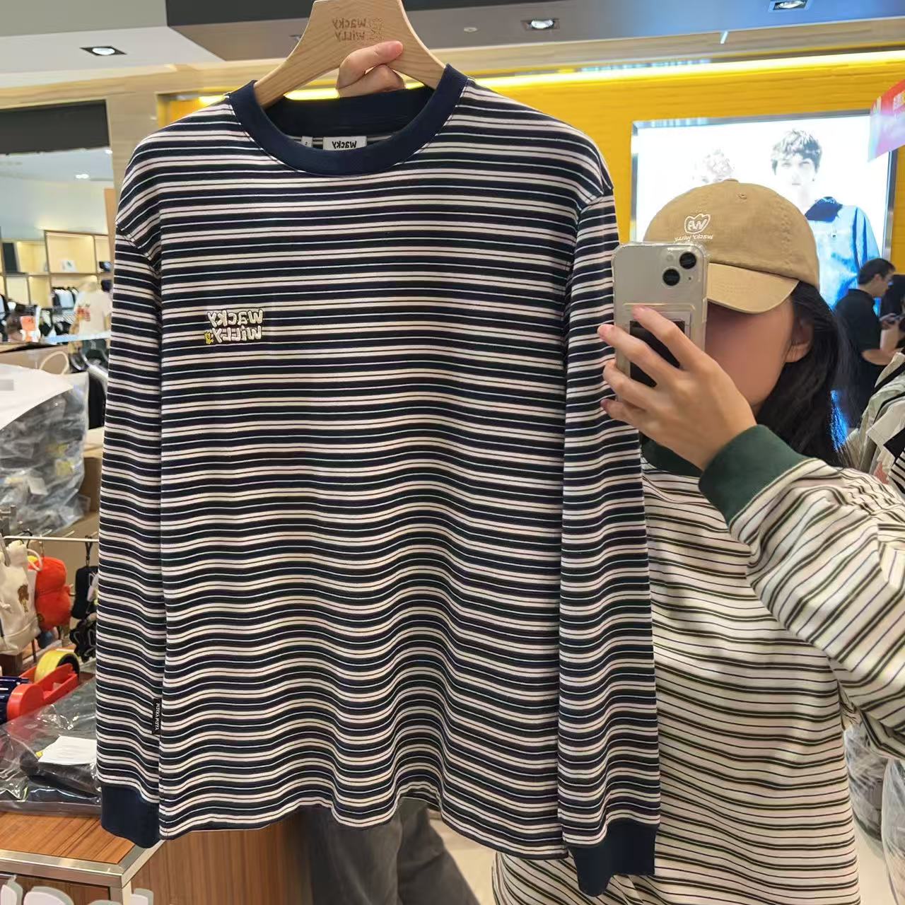 韓國 Wacky Willy Striped Long Sleeve【WW013】