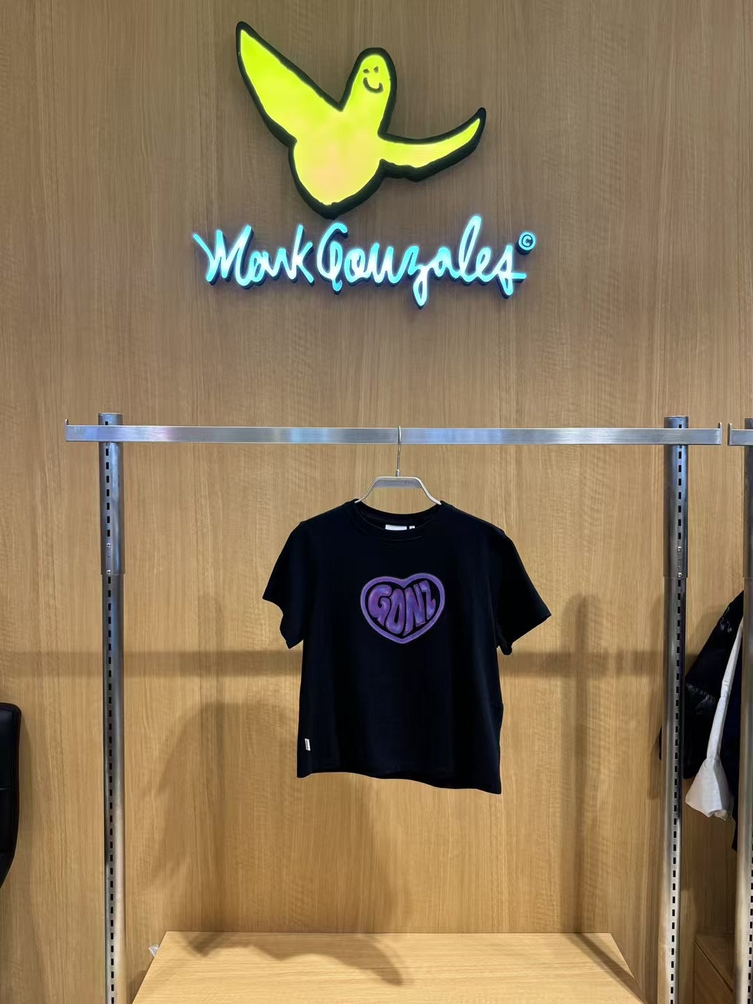 韓國 Mark Gonzales Womens Heart Gonz Cropped T-Shirt【MG109】