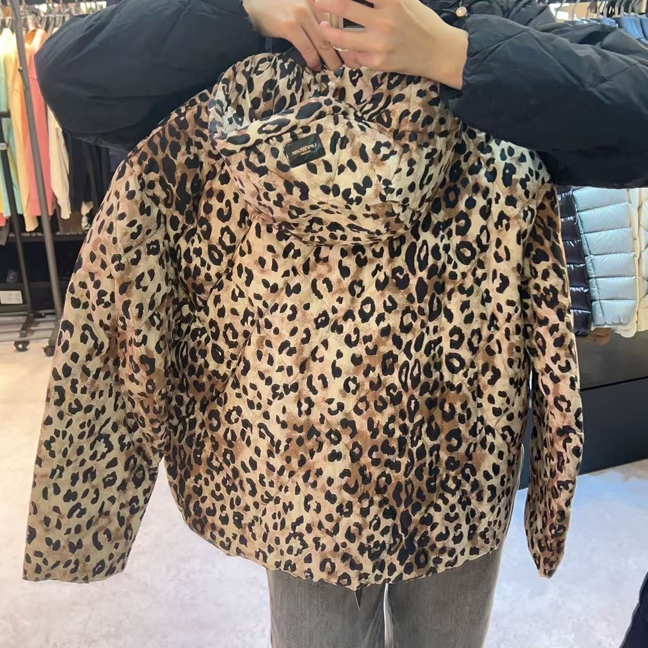 韓國 LifeWork Women's Lite Diamond Quilted Mid-Down Hooded Jumper (鴨絨)【LW002】