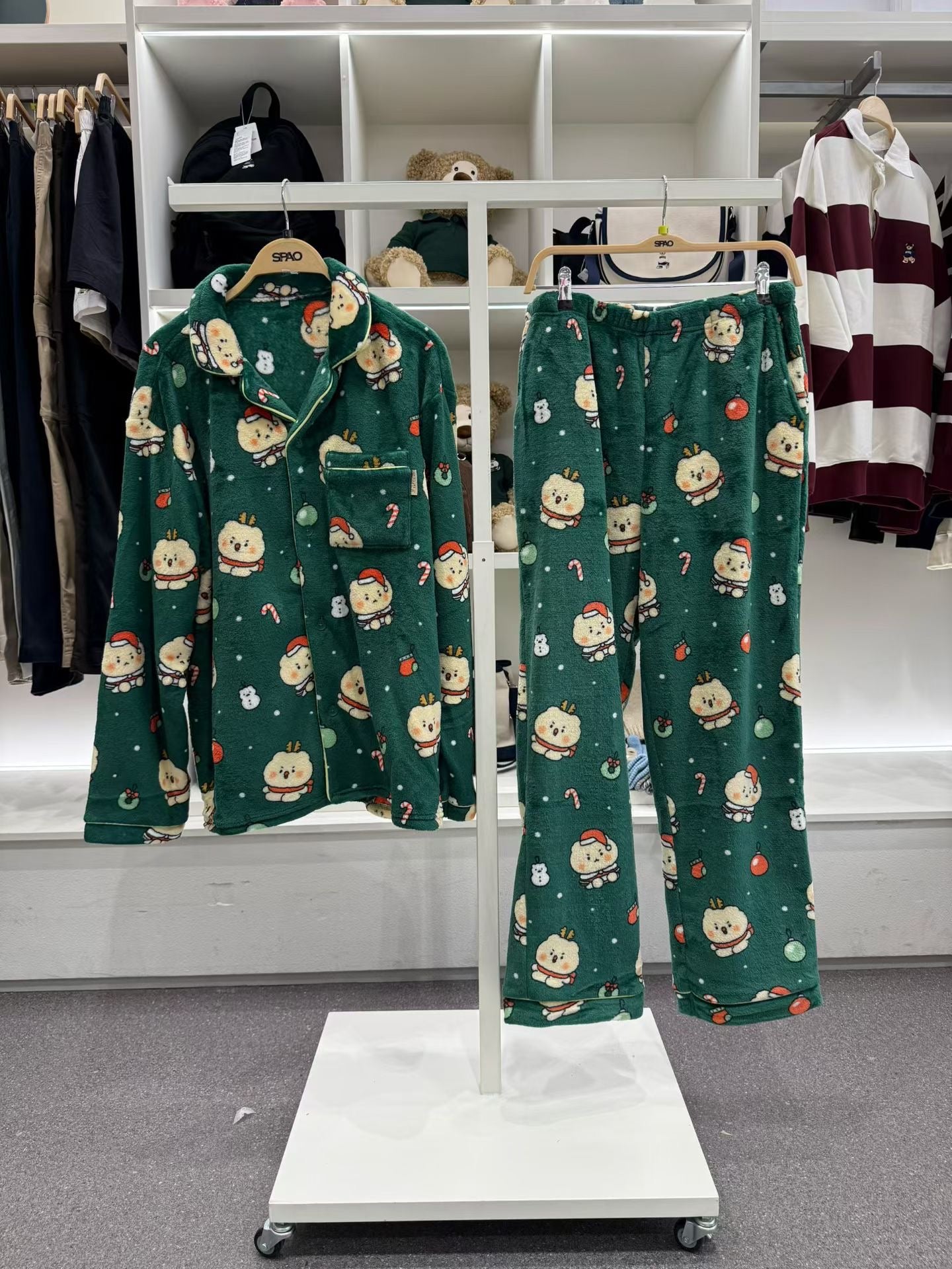 韓國 SPAO Mangled Bear Sleeping Pajamas to Wear with Buangdan【SP276】