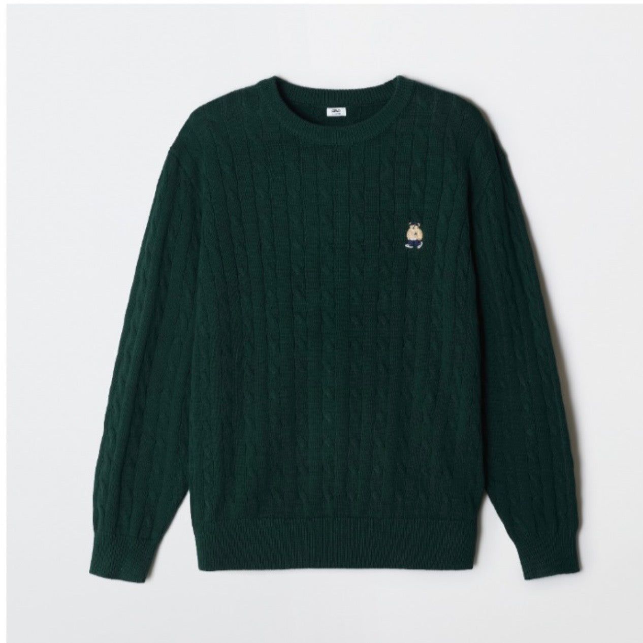 韓國 SPAO Woody Cable Round Neck Sweater【SP299】