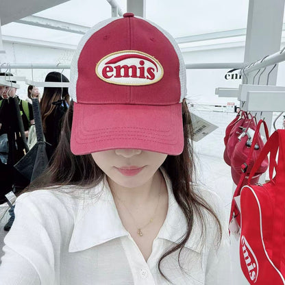 韓國 EMIS Wappen Mesh Ball Cap【ES033】