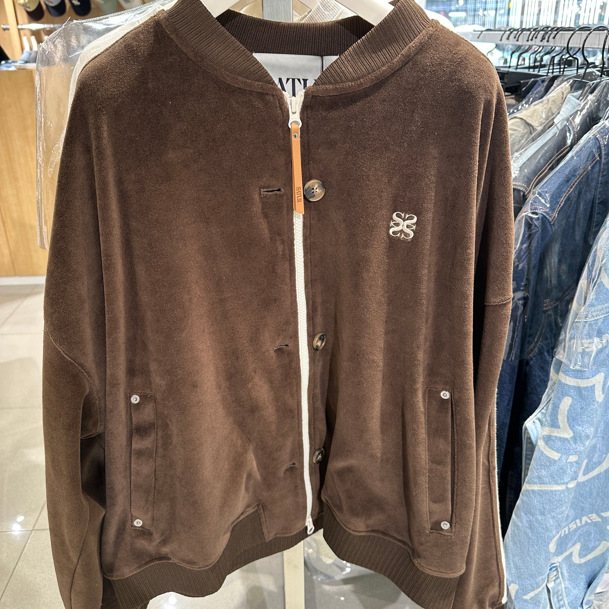 韓國 Satur Collar Short Jacket【SR051】