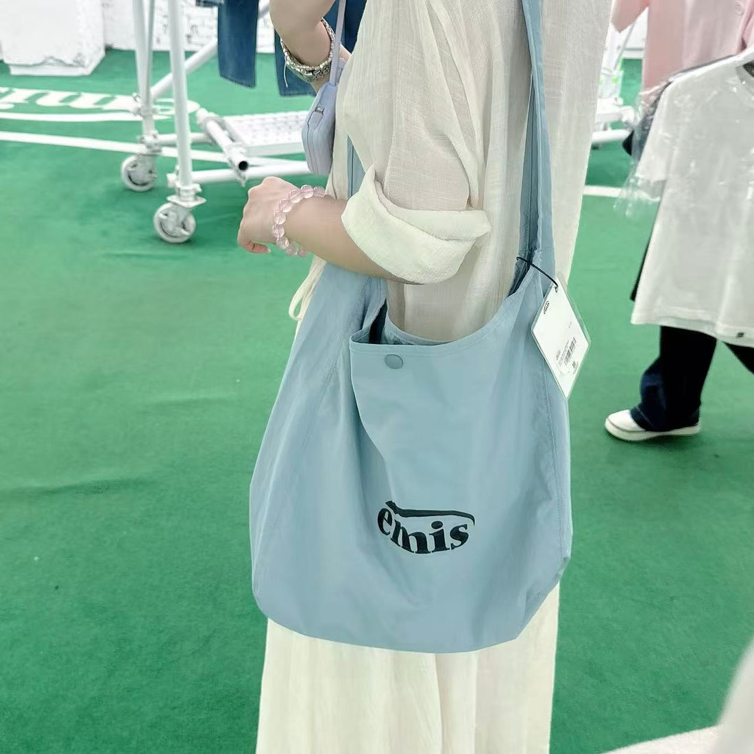 韓國 EMIS Nylon Shoulder Bag【ES085】