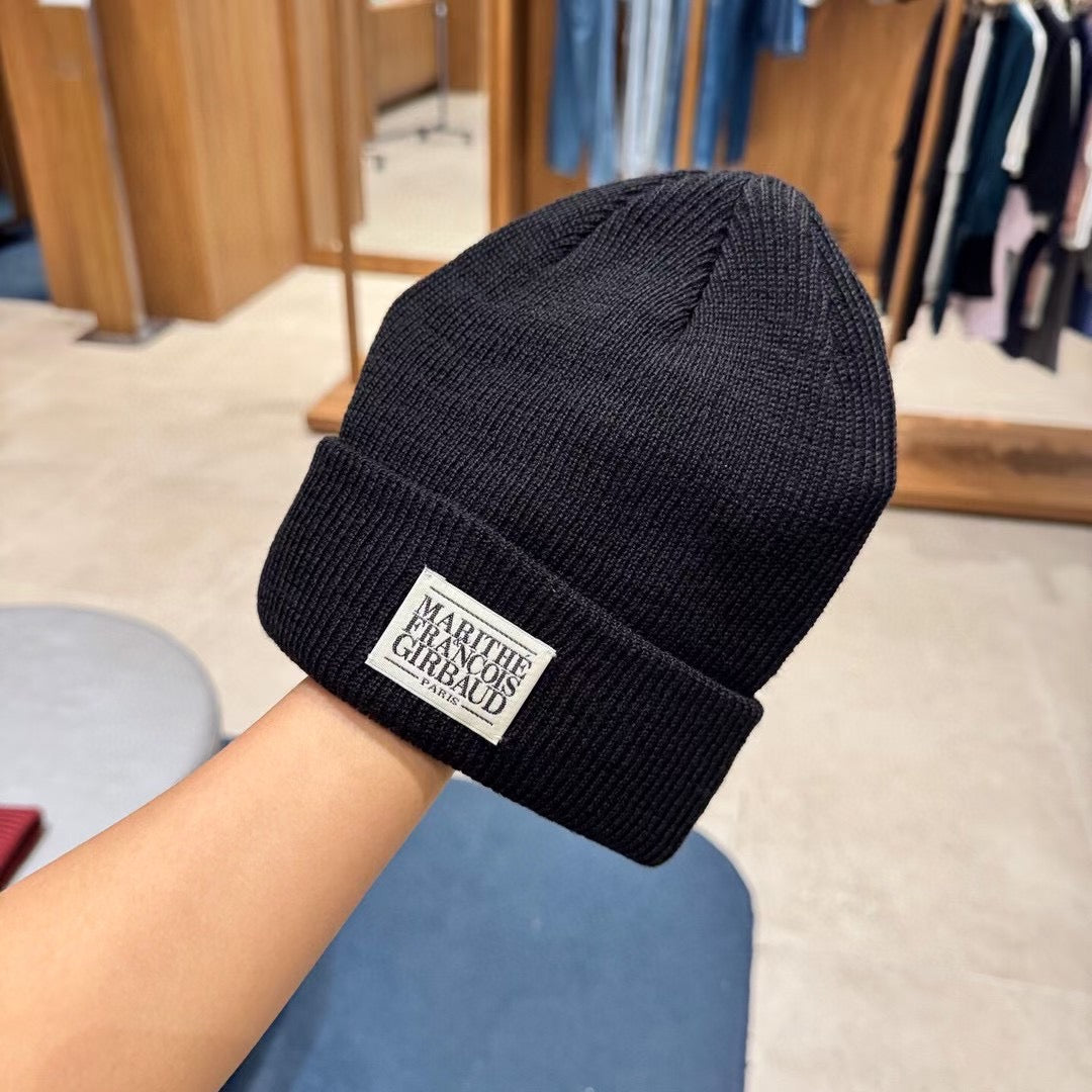 韓國 Marithe Francois Girbaud CLASSIC LOGO BEANIE【MF338】