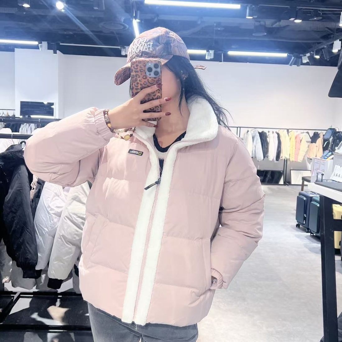 韓國 National Geographic 女裝 LARUS COZY 羽絨外套 (鴨絨)【NG003】