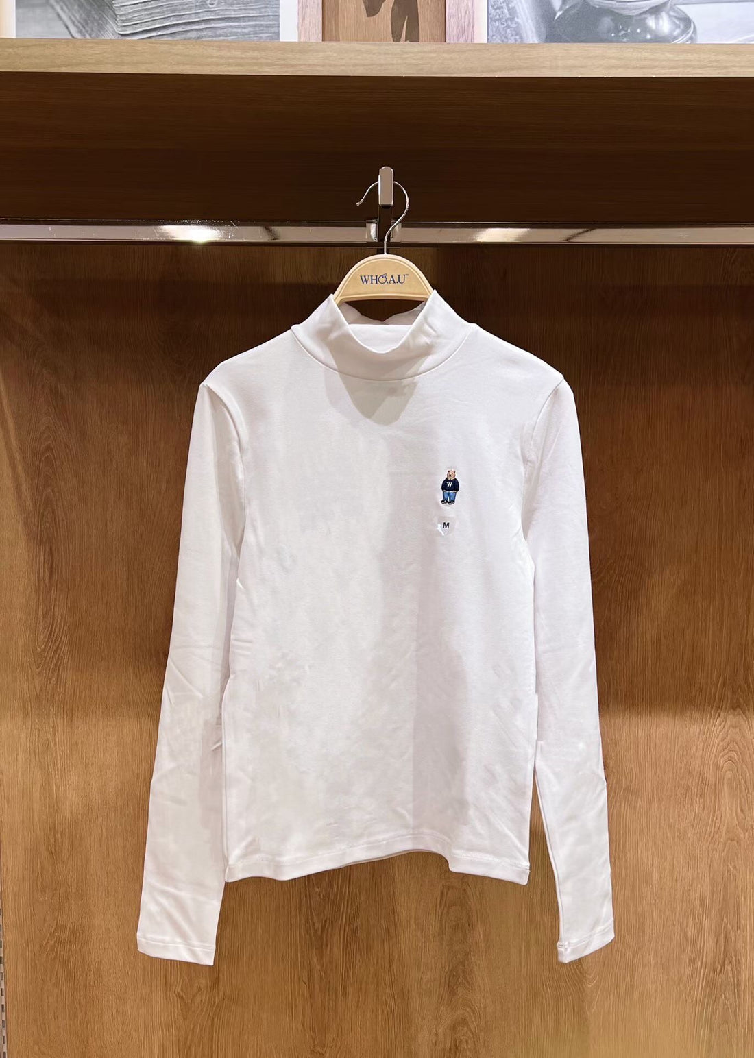 韓國 WhoAU Steve Turtleneck T-Shirt【WA196】