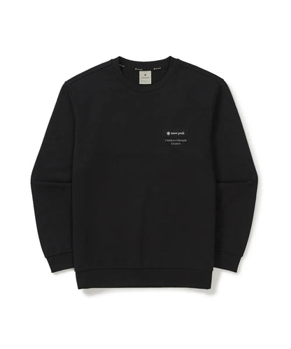 韓國 Snowpeak Land Lettering Woven Patch Sweatshirt【SN094】