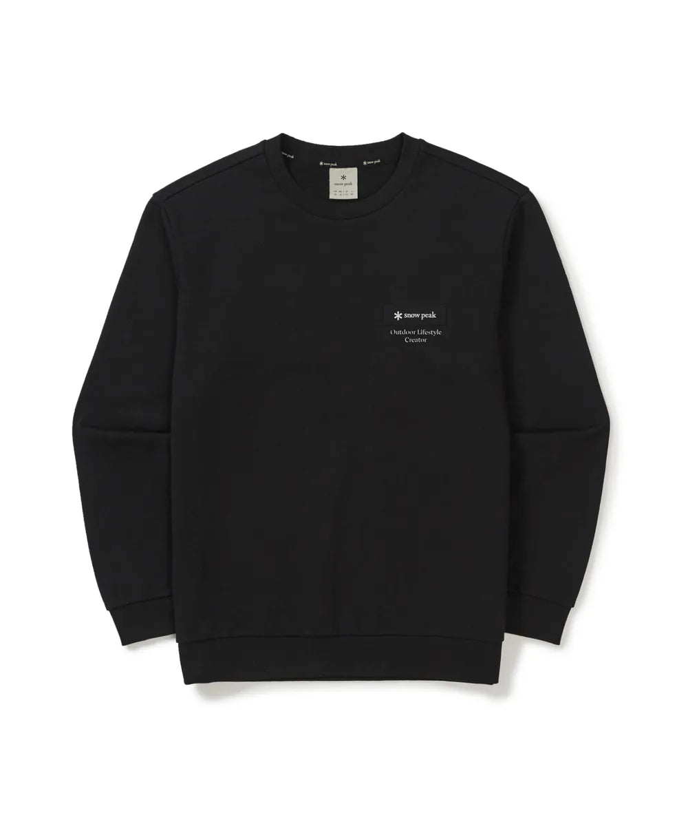 韓國 Snowpeak Land Lettering Woven Patch Sweatshirt【SN094】