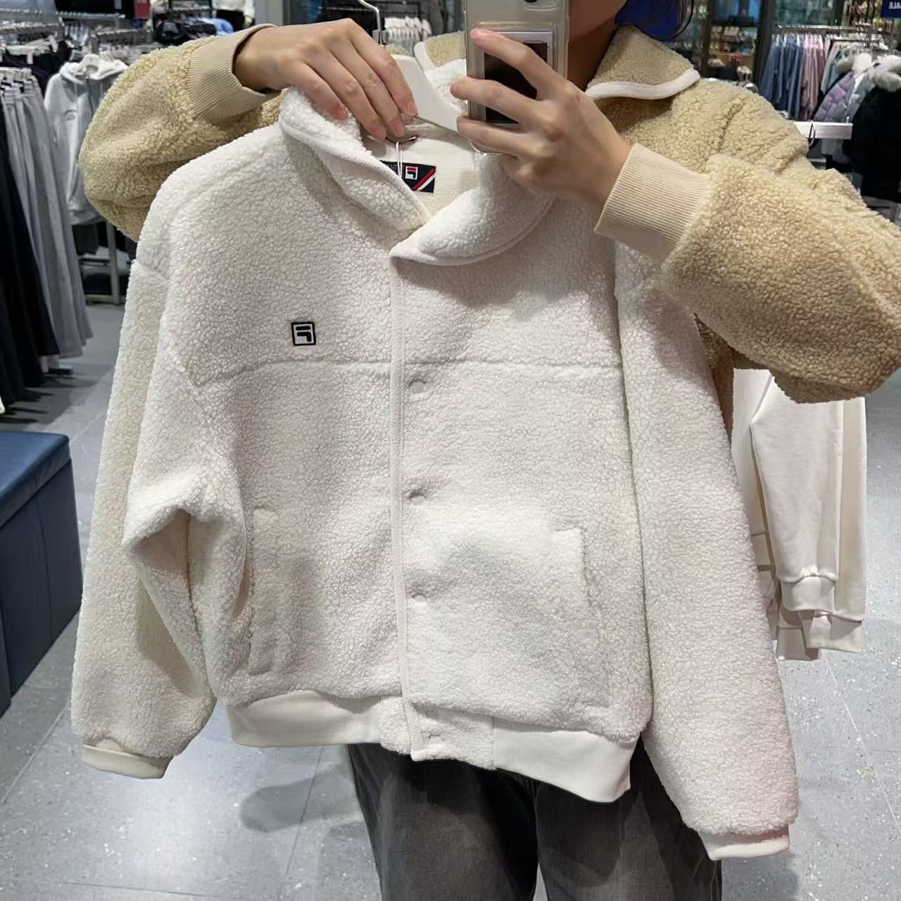 韓國 FILA Tennis Shawl Collar Fleece【FA059】