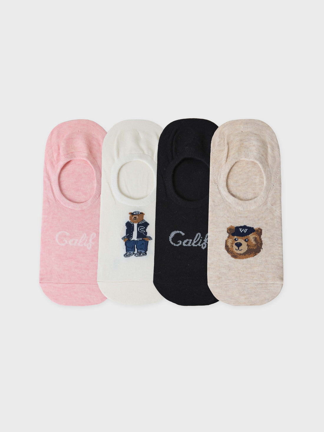 韓國 Who.A.U [4PACK] Steve Fake Socks【WA214】
