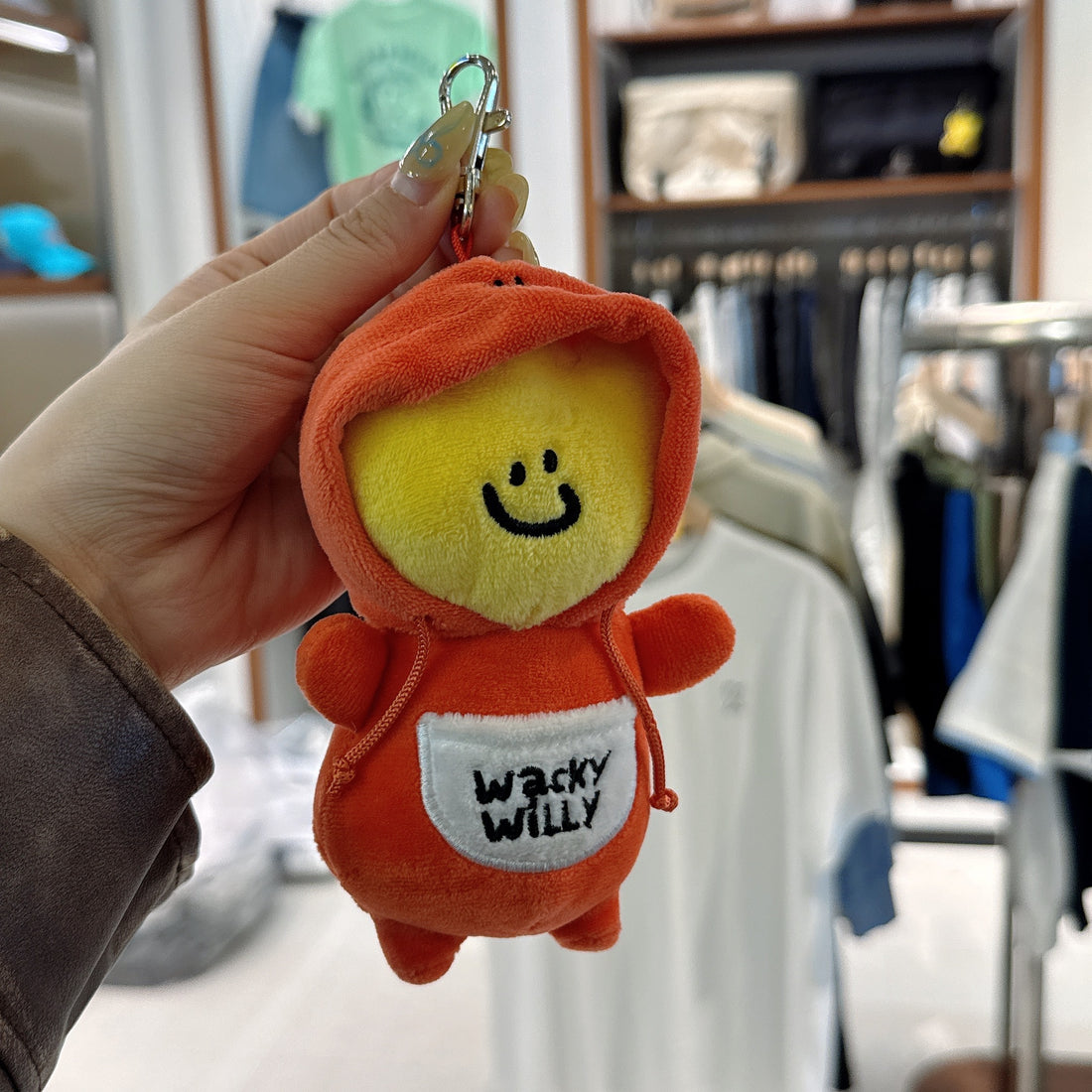 韓國 Wacky Willy Hood Kiki Keyring【WW236】