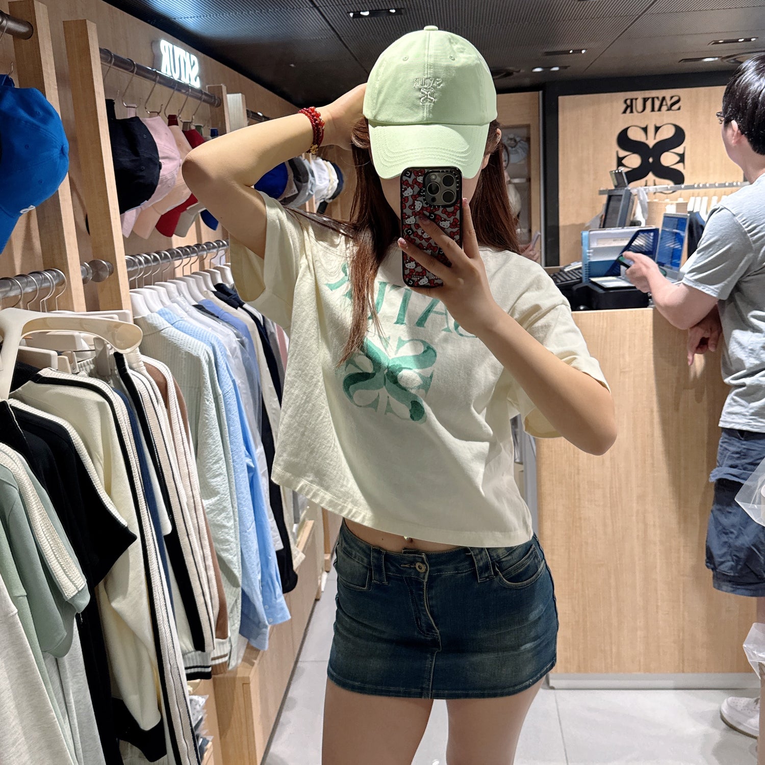 韓國 Satur Classic Logo Ball Cap【SR114】