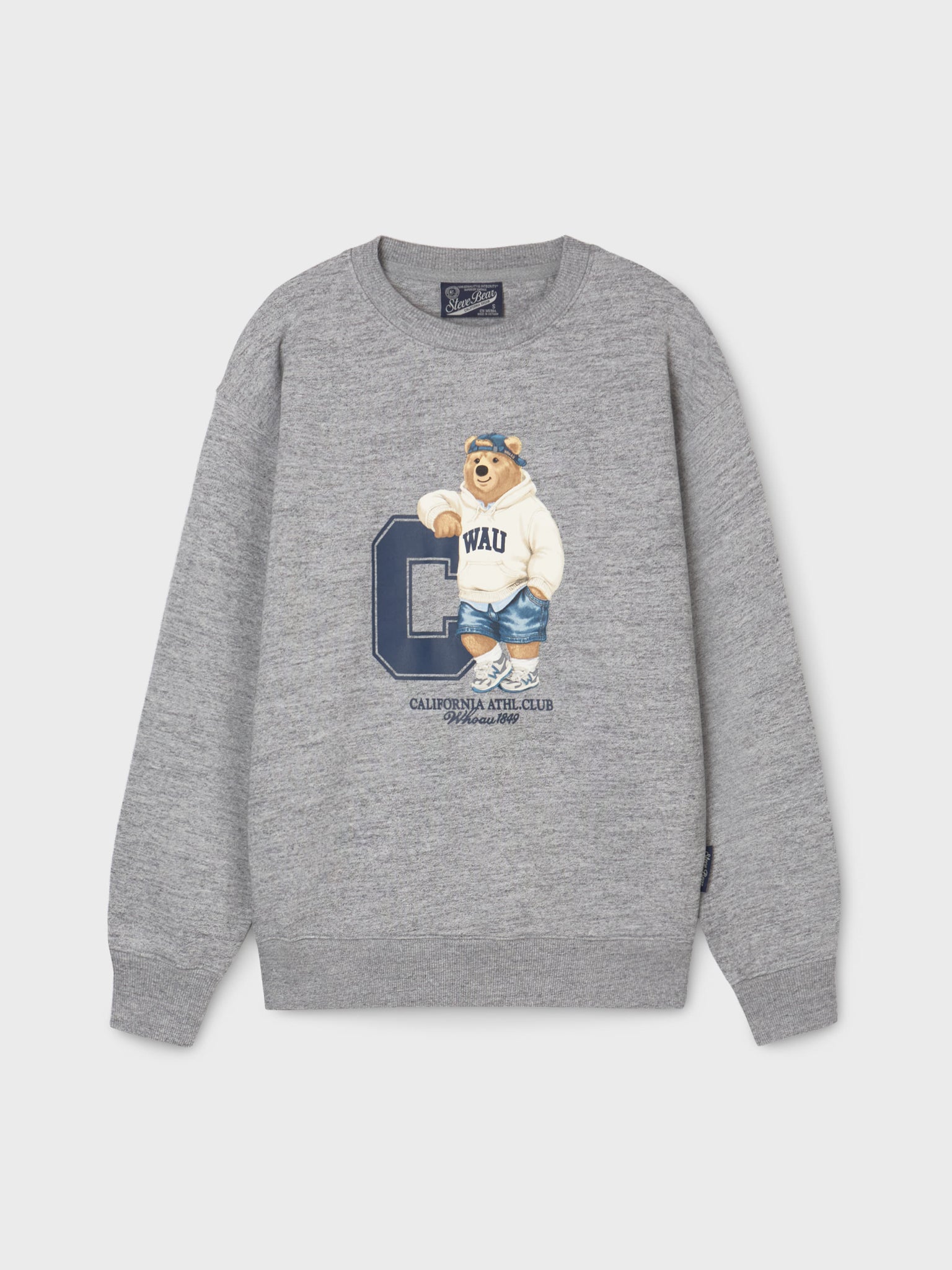 韓國 WhoAU Steve Photo Sweatshirt【WA295】