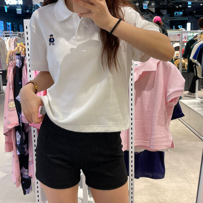 韓國 SPAO Women Short Sleeve Crop Polo【SP043】 - STT Mall HK 靚太網購