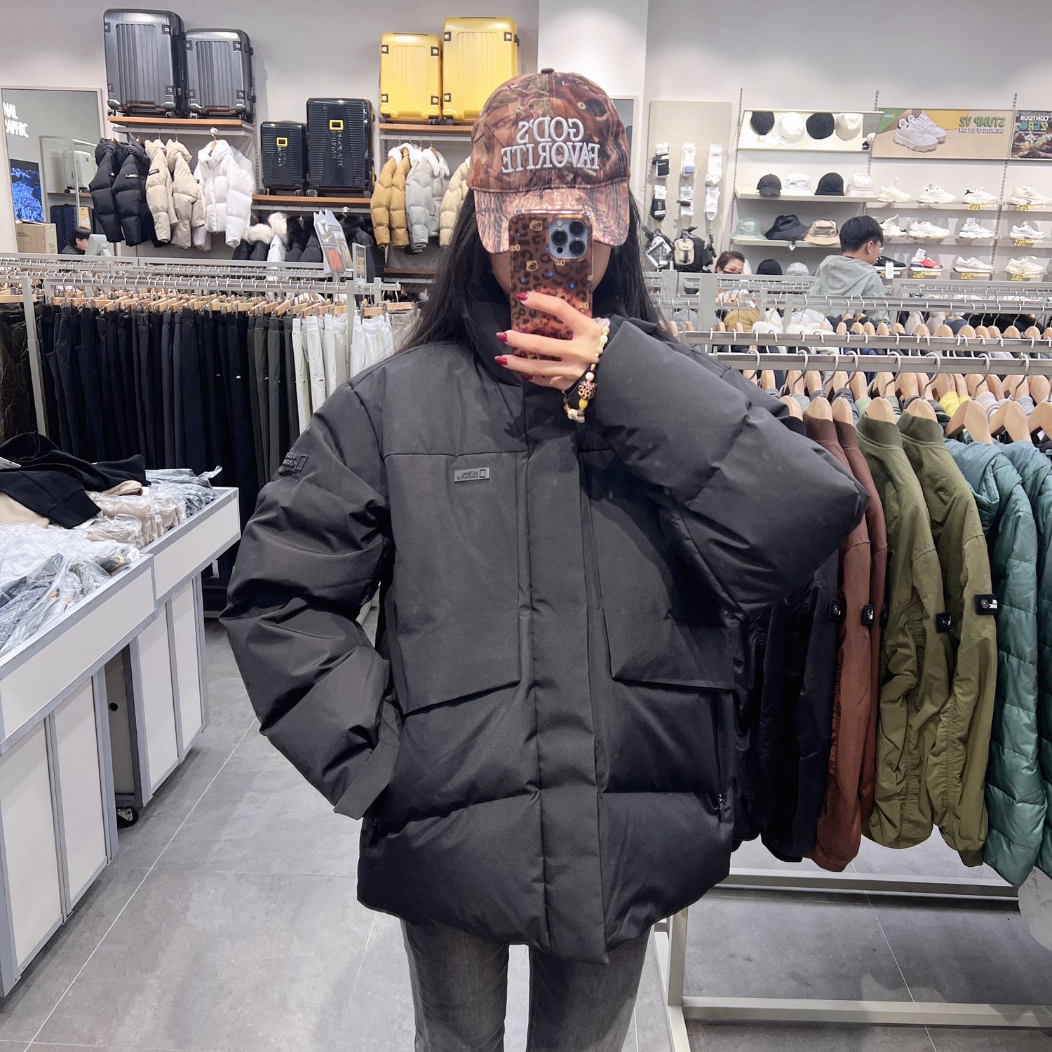 韓國 National Geographic Atlas Windstopper Short-Length Goose Down Jumper (鵝絨)【NG197】